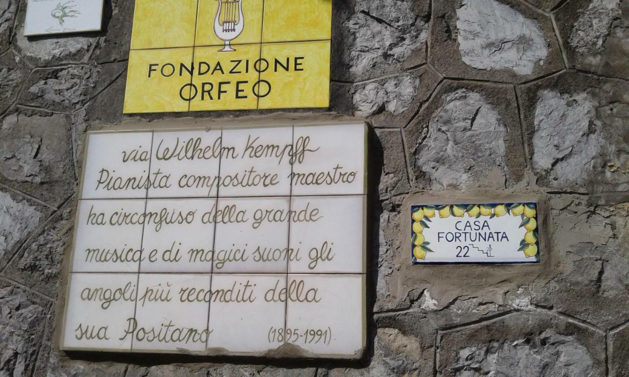 Casa Fortunata Ποζιτάνο Εξωτερικό φωτογραφία
